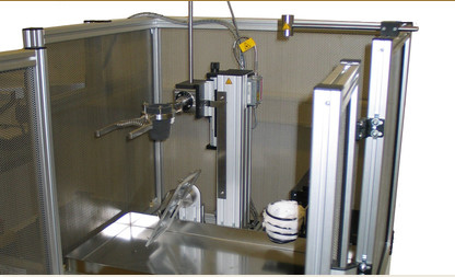 آلة اختبار المواد المقاومة لرذاذ المعدن المنصهر ISO 9185 مصدق