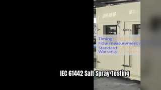IEC 61442 جهاز اختبار رش الملح لملحقات الكابلات ذات الجهد العالي