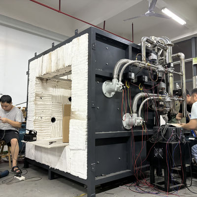 فرن اختبار الطلاء المقاوم للحريق في هيكل الصلب