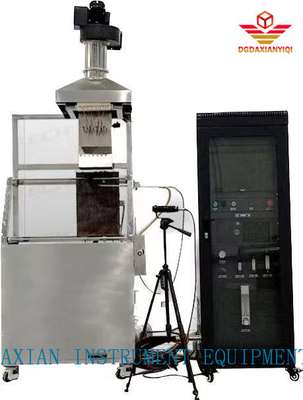ASTM E 162 آلة اختبار القابلية للاشتعال شاشة LCD معدات اختبار المختبر الخلوي المرنة