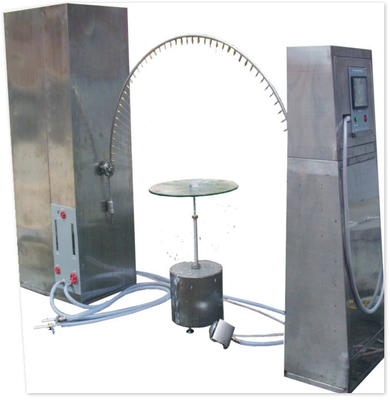 DX8321 جهاز اختبار المطر لخط الأنابيب مع زاوية الفوهة 120 درجة IPX3
