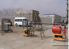 معدات اختبار حطام الريح ضد جدار الستار للمباني ، التي تم تعديلها وفقًا لـ ASTM E1886-2005 ، ASTM E1996-2008