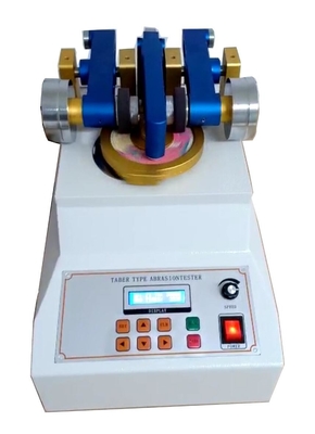 DX8380 المطاط والبلاستيك المتحركة الارتداء اختبار آلة TABER اختبار الاحتكاك