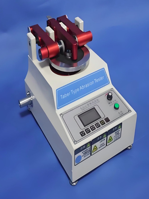 DX8380 المطاط والبلاستيك المتحركة الارتداء اختبار آلة TABER اختبار الاحتكاك