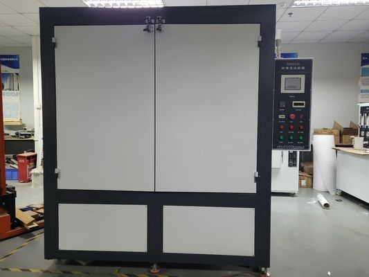 غرفة اختبار الإشعاع للزجاج المطلي EN ISO 12543-4 اختبار الأشعة فوق البنفسجية للزجاج العازل
