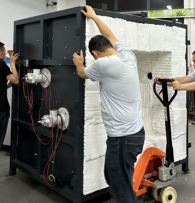 فرن اختبار عينة مقاومة للحريق للهياكل الفولاذية