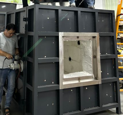 فرن اختبار عينة مقاومة للحريق للهياكل الفولاذية