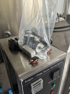 آلة اختبار فرن تقييم الحريق على نطاق صغير لمواد الصوف الخزفي