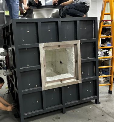 فرن اختبار طلاء مقاوم للحريق عالي الدقة للهياكل الفولاذية