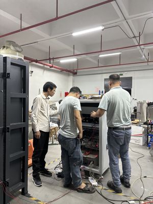 طلاء مضاد للحريق عينة فرن اختبار مقاومة الحريق