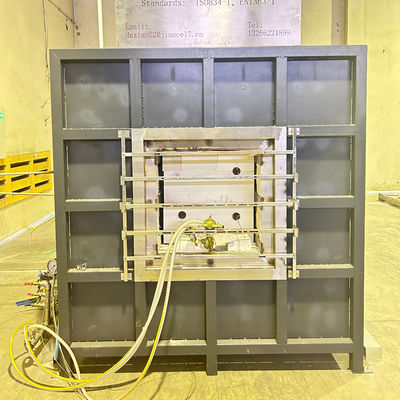 ISO834-1 EN1363-1 طلاء مضاد للحريق عينة اختبار مقاومة الحريق أدوات آلة اختبار الفرن