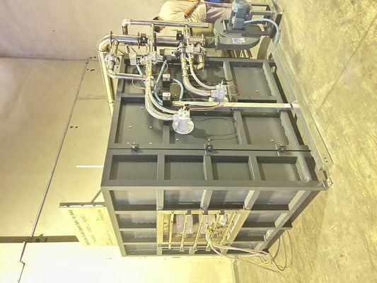 ISO834-1 EN1363-1 طلاء مضاد للحريق عينة اختبار مقاومة الحريق أدوات آلة اختبار الفرن