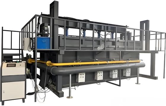 فرن اختبار مقاومة الحريق للمكون الأفقي