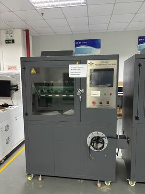 الحصول على نتائج دقيقة DX8427 آلة اختبار مواد العزل 6-10 ساعات وقت الاختبار 0.5mm السميكة الكهرباء