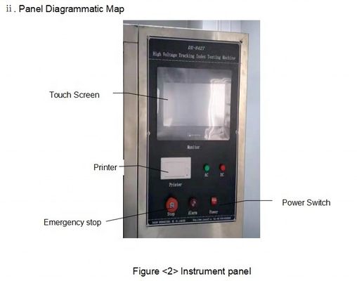 تحكم PLC تايوان وينفيو تحكم الشاشة اللمسية آلة اختبار العزل