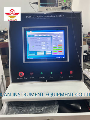 جهاز اختبار معمل المنزل دراجة نارية ملابس واقية DAM دارمشتات آلة اختبار التآكل