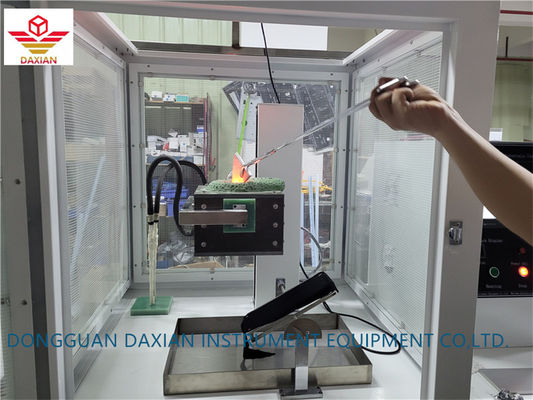 ملابس واقية اختبار مقاومة البقع للمعادن الصهر السائل وفقا لمعيار ISO9185