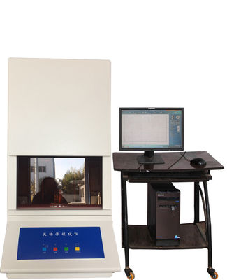 ISO 6502 مطاط السيليكون وآلة اختبار المواد التركيبية جهاز اختبار مقياس التدفق بدون دوار