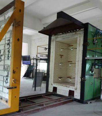 معيار ISO834 مواد البناء اختبار النار العمودية معدات اختبار المختبر