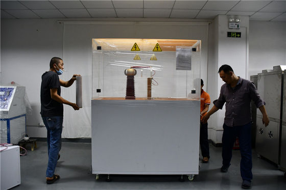 100 كيلو فولت IEC 60243 مواد عازلة معدات اختبار القوة الكهربائية آلة اختبار المختبر