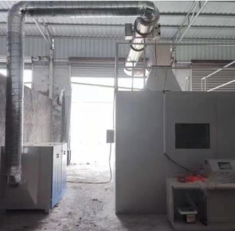 شراء معدات اختبار الحريق EN 13823 آلة اختبار الحريق في المختبر SBI (عنصر احتراق واحد)