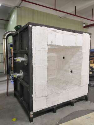 ISO834-1 معدات اختبار حريق الفرن