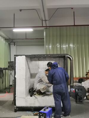 ISO834-1 معدات اختبار حريق الفرن