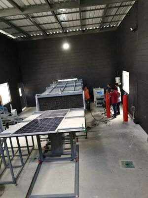 EN13501-5 Standard Fire Lab Testing Machine Roofing Tester