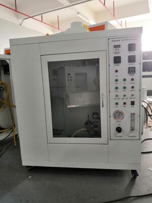 UL94 HB معدات اختبار المطاط السيليكوني اختبار اللهب الرأسي