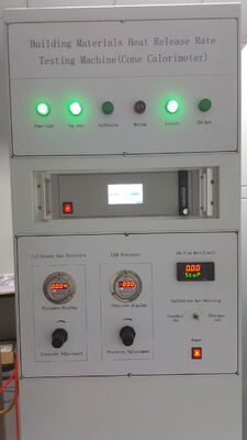 ISO 5660-1 آلة اختبار معدل إطلاق الحرارة المسعر المخروطي EN45545-2 لوحة مشعة