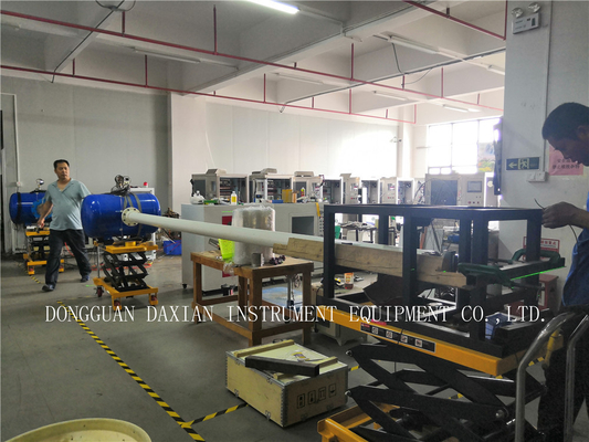 ASTM E1996-2008 معدات اختبار مواد البناء مدفع مقاومة تأثير الصواريخ