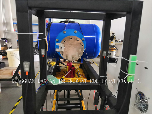 ASTM E1996-2008 معدات اختبار مواد البناء مدفع مقاومة تأثير الصواريخ