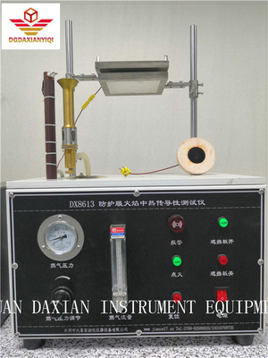 ISO9151 معدات اختبار حريق الملابس الواقية ، اتصل بنقل الحرارة EN367