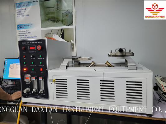 جهاز اختبار المعمل TPP لاختبار الحريق وفقًا للمعيار ASTM F2700