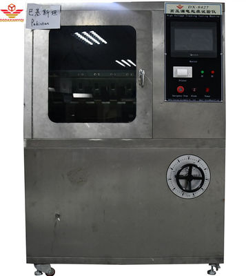 كابلات الطاقة الشمسية الكهروضوئية IPT التلقائي عالية الجهد مؤشر تتبع آلة اختبار المطاط IEC60587 المعايير