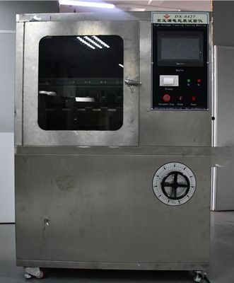 IEC60587 آلة اختبار البلاستيك عالية الجهد مؤشر تتبع التسرب الحالي